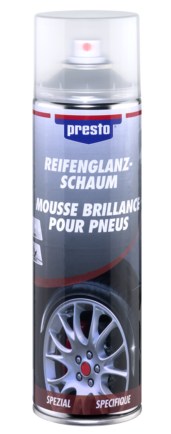Presto Reifenglanz- Schaum Spray 500 ml