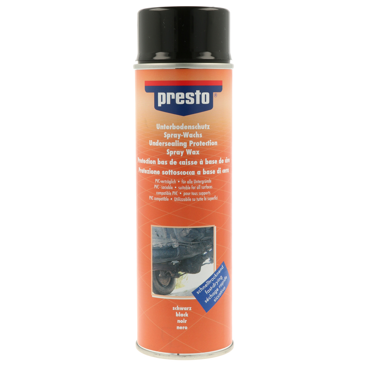 Presto Unterbodenschutz auf Wachsbasis   500 ml Spray