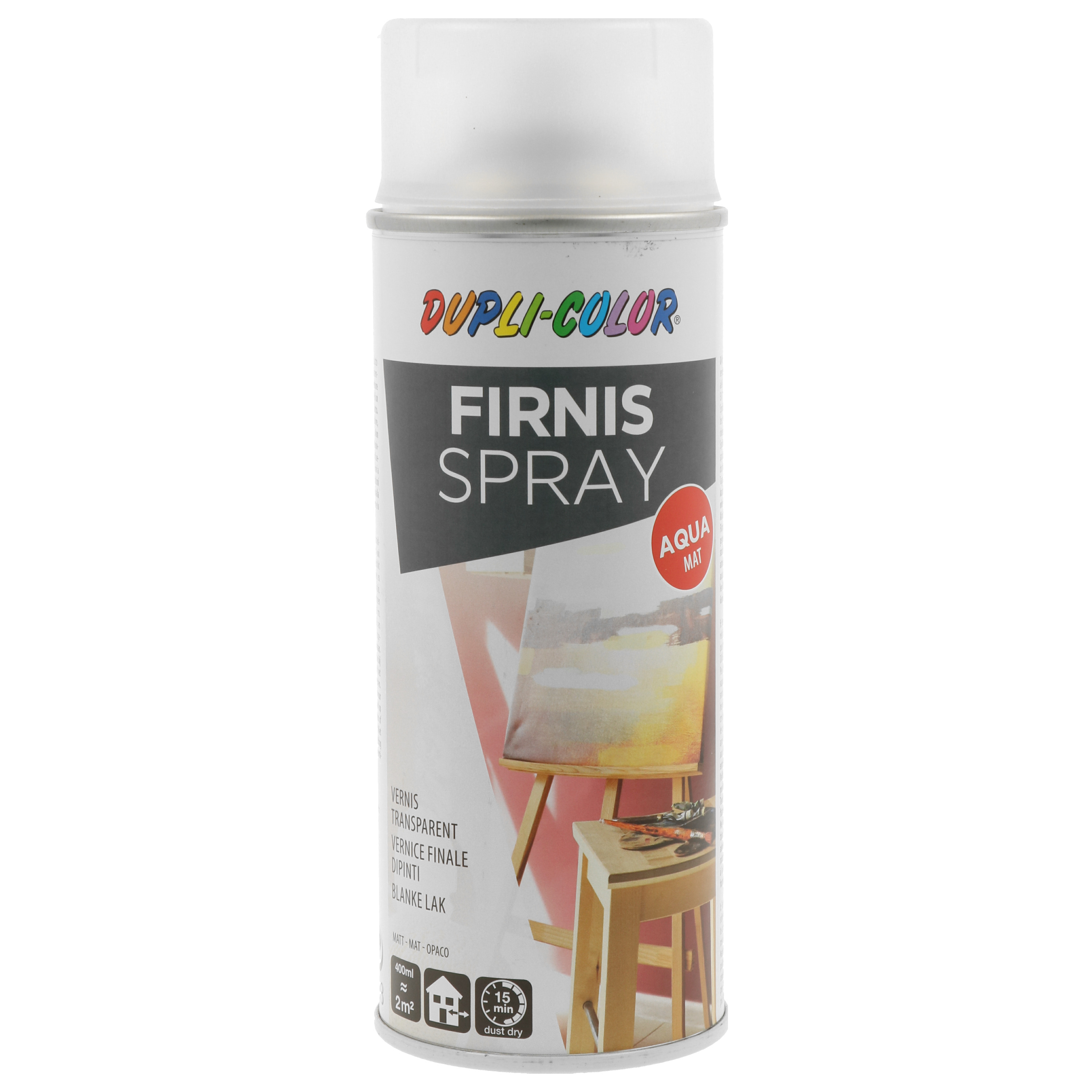 Dupli-Color Firnis Spray Klarlack  - Aqua -  Wasserbasis 90% 